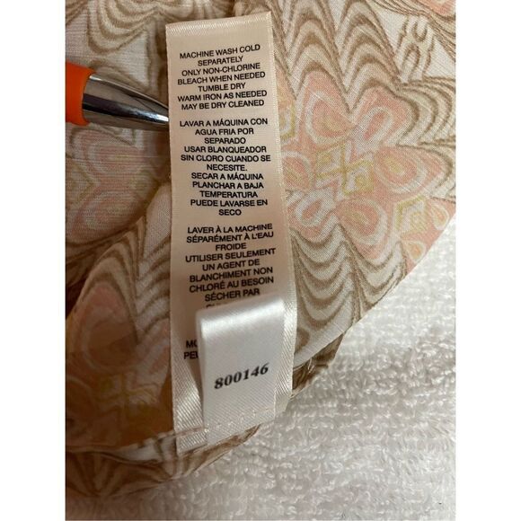 Chicos Sheer Long Sleeve Long Line Tunic Size 4 - Picture 2 of 14